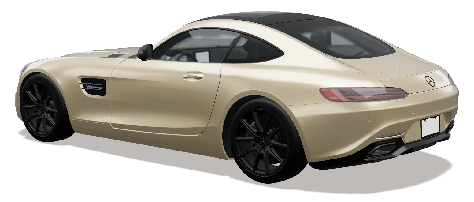 Mercedes-AMG GT wrapped in Inozetek Liquid Metallic Champagne